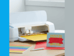cricut 2008316 smart sticker cardstock 33 x 33cm, 10 sheets, black
