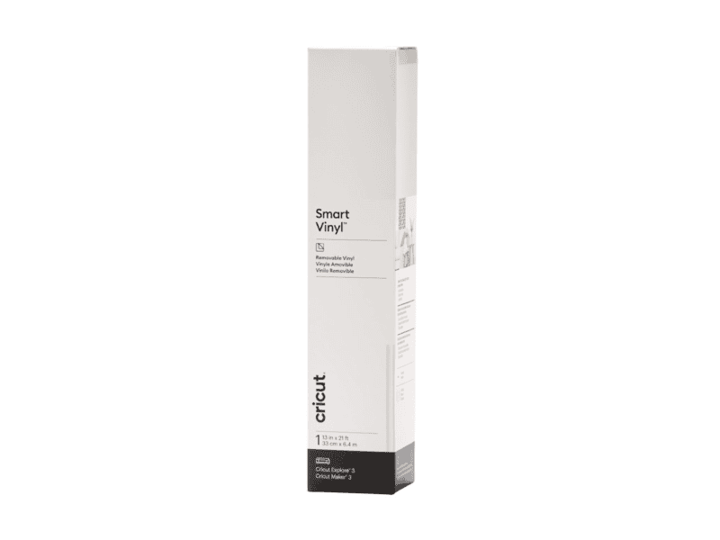 2008649 cricut smart vinyl removable 33x640cm 1 sheet (white)