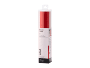 cricut 2008661 smart vinyl permanent 33 x 360cm, 1 sheet, red