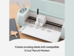 cricut 2009447 permanent smart vinyl write transparent 1 roll 33 x 90cm