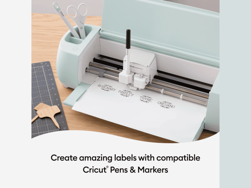 cricut 2009447 permanent smart vinyl write transparent 1 roll 33 x 90cm