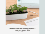 cricut 2009447 permanent smart vinyl write transparent 1 roll 33 x 90cm