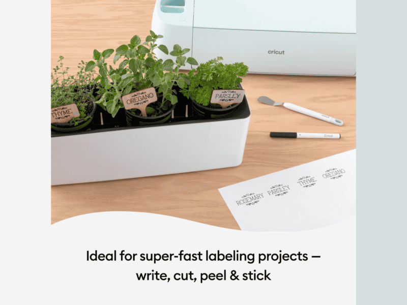 cricut 2009447 permanent smart vinyl write transparent 1 roll 33 x 90cm