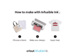 cricut 2011320 infusible ink transfer sheets black