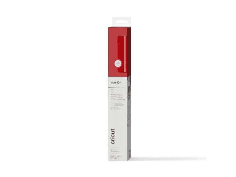 cricut everyday iron on 30x60cm (red)