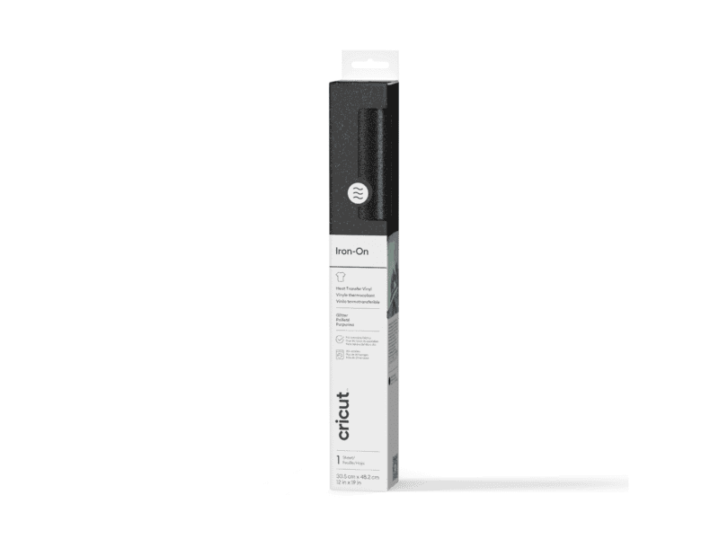 2011335 cricut glitter iron on 30x48cm (black)