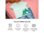 2011335 cricut glitter iron on 30x48cm (black)