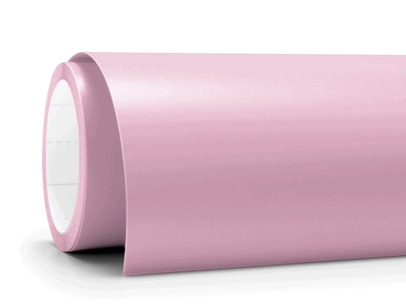cricut 2011701 smart vinyl permanent joy 14 x 120cm, 1 sheet, mat light pink