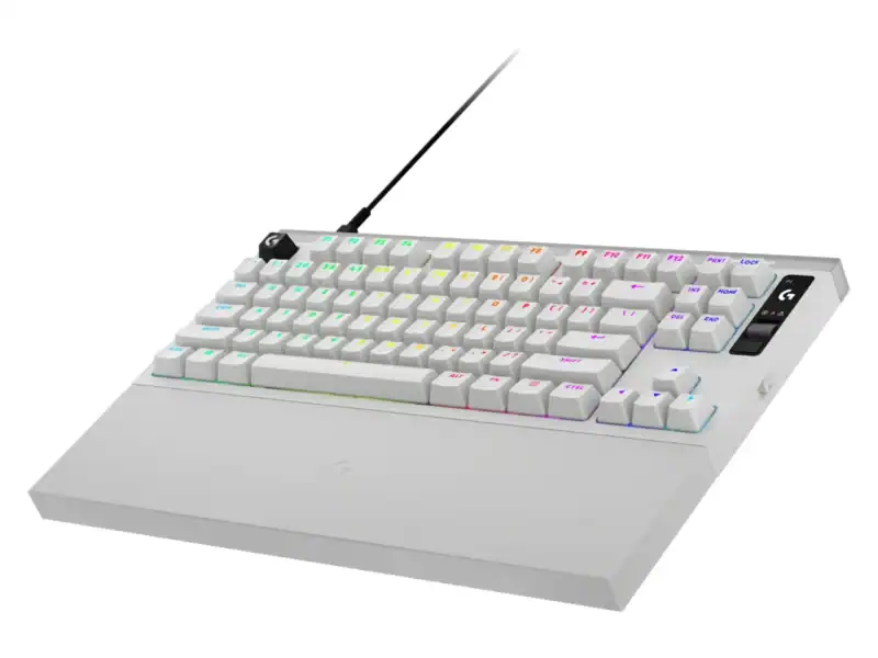 logitech keyboard pro x2 rapid white