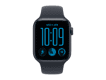 apple watch se 3 gps 40mm midnight aluminium case with navy blue sport band m/l, model a3324