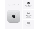 mac mini: apple m6 chip with 12 core cpu and 12 core gpu, 16gb, 256gb ssd silver, model a3534