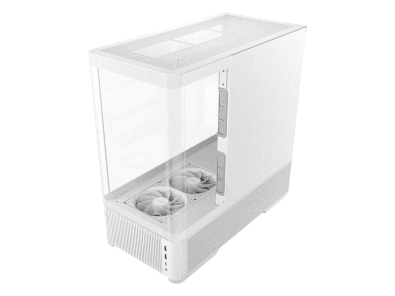 antec c6 curved air atx | micro atx | itx mid tower gaming chassis white