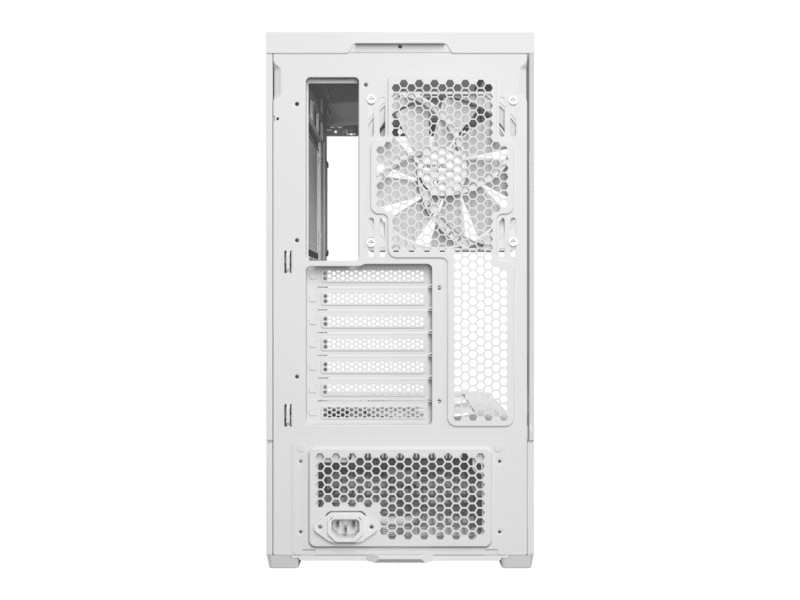antec c6 curved air atx | micro atx | itx mid tower gaming chassis white