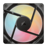 corsair rs120 r argb 120mm pwm reverse fans triple pack black
