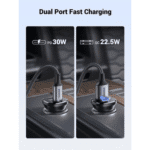 ugreen car charger fast charging 30w 2ports