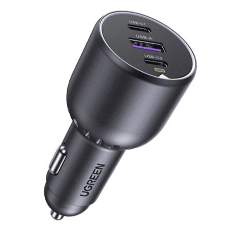 ugreen 130w usb c 3 port car charger