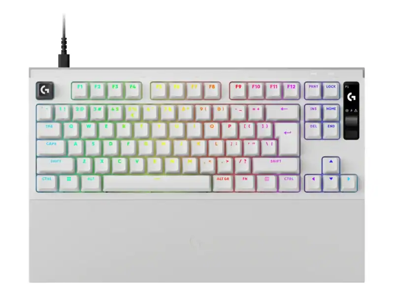 logitech keyboard pro x2 rapid white