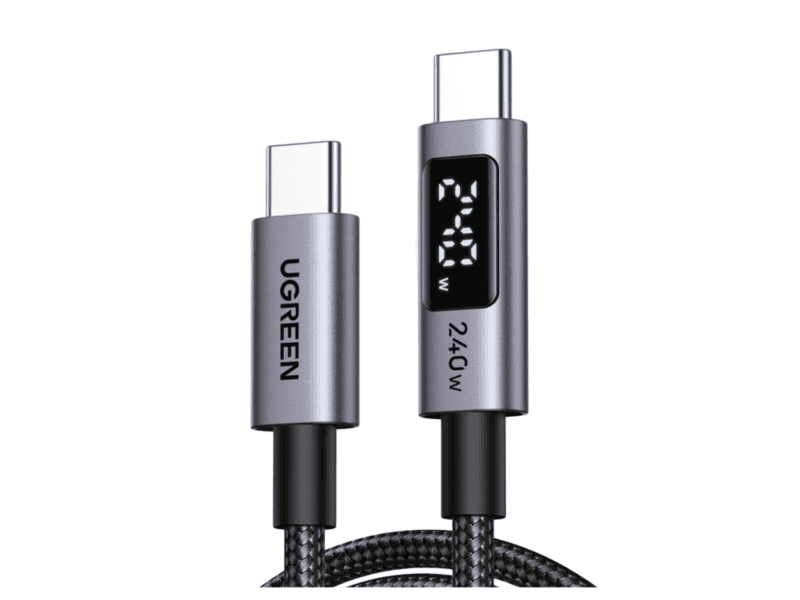 ugreen 240w usb type c cable with led display 1m ugreen 240w usb type c cable with led display 1m