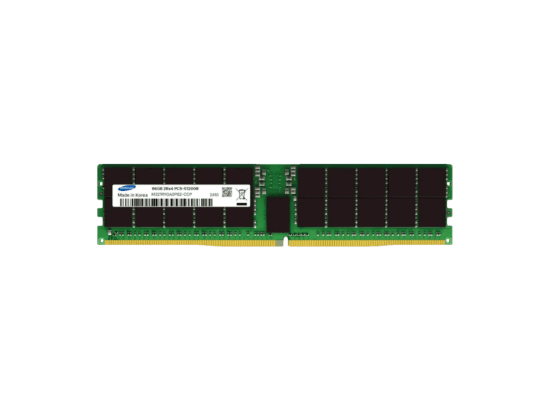 samsung 96gb ddr5 6400mhz cl52 ecc rdimm 2rx4