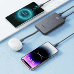 ugreen 10000mah 20w power bank with built in cable