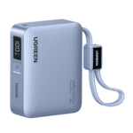 ugreen nexode 10000mah 30w power bank with built in usb type c cable