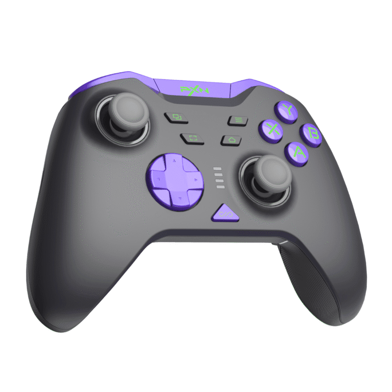 pxn p5 8k wireless gaming controller black (pc/switch/android/ios)