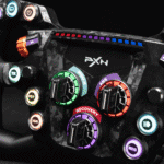 pxn gt one 300mm racing steering wheel (for vd4, vd6, vd10, z es)