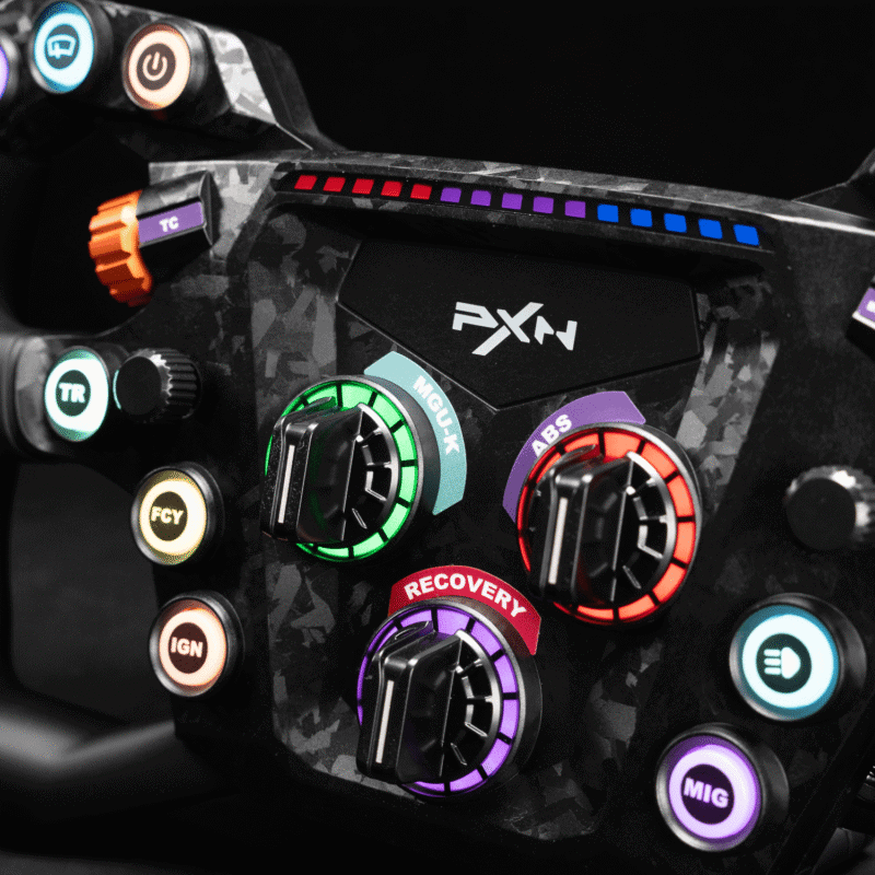 pxn gt one 300mm racing steering wheel (for vd4, vd6, vd10, z es)