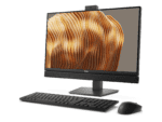 dell pro 24 all in one qc24250 65w : intel core ultra 5 245 (13 tops npu, 14 cores, up to 5.1ghz), 16gb: 1 x 16gb, ddr5, up to 5600mt/s, 512gb, ssd, intel wi fi 6e ax211, 2x2, 802.11ax, bluetooth wireless card, height adjustable stand for dell pro 24 all in one 35w/65w, silver, with dark grey vesa plate, 23.8", fhd, 100hz, dell pro keyboard and mouse km5221w us international (qwerty) black, mouse included with keyboard, intel vpro enterprise, windows 11 pro, 3yr prosupport warranty