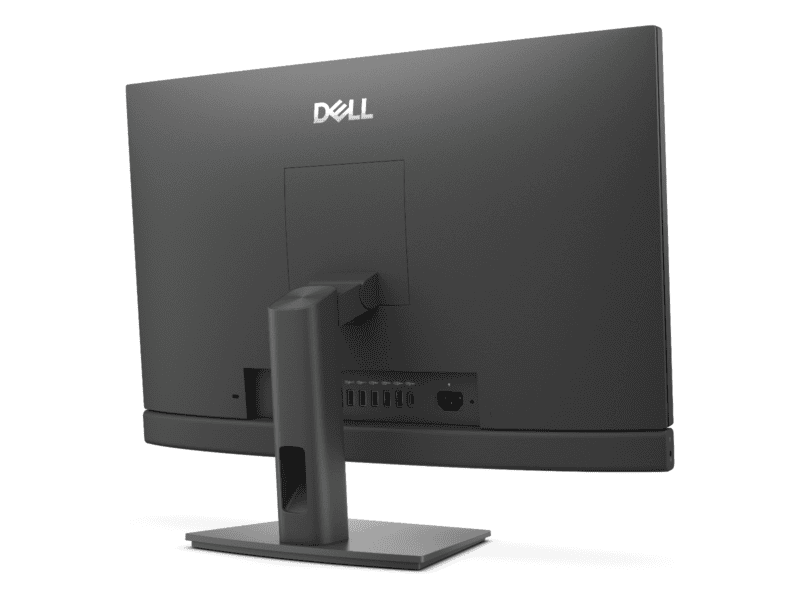 dell pro 24 all in one qc24250 65w : intel core ultra 5 245 (13 tops npu, 14 cores, up to 5.1ghz), 16gb: 1 x 16gb, ddr5, up to 5600mt/s, 512gb, ssd, intel wi fi 6e ax211, 2x2, 802.11ax, bluetooth wireless card, height adjustable stand for dell pro 24 all in one 35w/65w, silver, with dark grey vesa plate, 23.8", fhd, 100hz, dell pro keyboard and mouse km5221w us international (qwerty) black, mouse included with keyboard, intel vpro enterprise, windows 11 pro, 3yr prosupport warranty