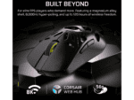 corsair sabre v2 pro wireless magnesium alloy 33000 dpi gaming mouse – black