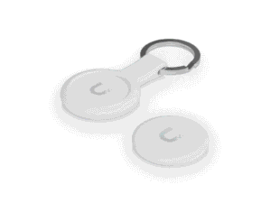 ubiquiti unifi ua pocket pack of (10) highly secure nfc keyfobs used for access control within unifi, multi layer encryption