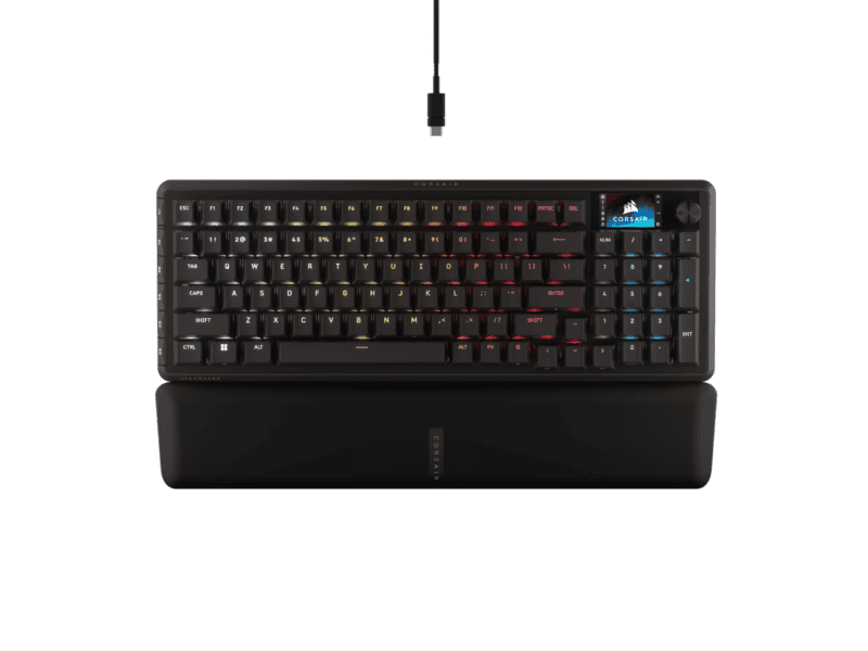 corsair vanguard 96 mechanical gaming keyboard, corsair mlx plasma black