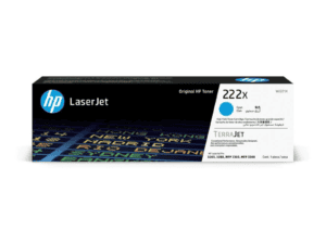 hp 222x high yield original cyan laserjet toner cartridge for hp laserjet pro 3203: 3288: mfp 3303: mfp 3388