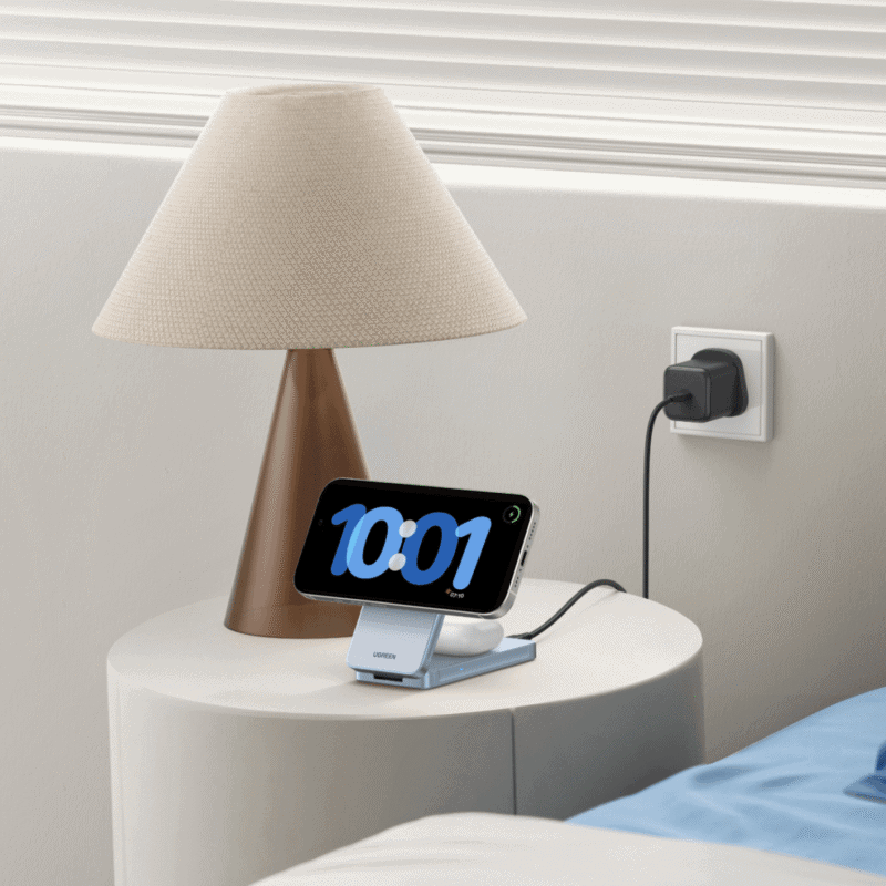 ugreen 25w 2 in 1 magnetic wireless charger
