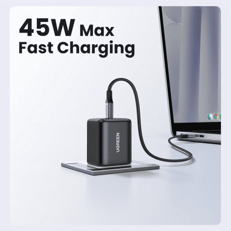 ugreen charger usb type c gan fast 45w eu
