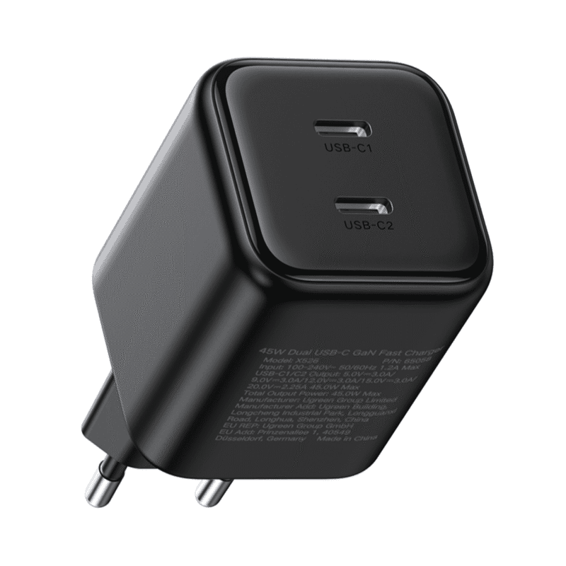 ugreen charger usb type c gan fast 45w eu